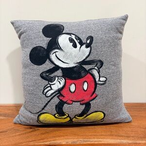 One-Of-A-Kind Disney Mickey Mouse Sketch Graphic Accent Throw Pillow | 17 x 17